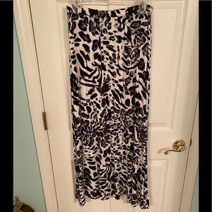 Leopard Print Maxi Skirt